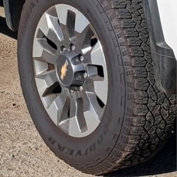 Chevy 8 lug 20’ rims and tires