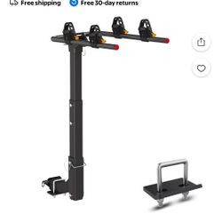 Bike Rack 2 Bike Trailer Hitch Mount 