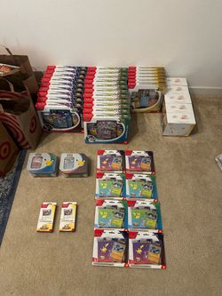 Pokémon 30th celebration Etb Tech stickers posters Ex boxes Tins knock out collection