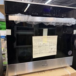 New Whirlpool - 30" 5.0 Cu. Ft. Built-In Single Electric Wall Oven with Self-Cleaning
