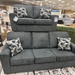 Sofa And Love Seat In Stock For Fast Delivery 