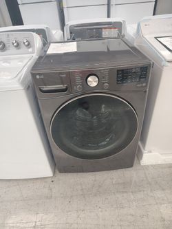 $729 LG 4.5 CU FT SMART washer with steam and TurboWash360