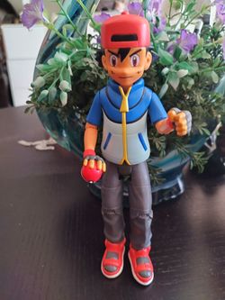 Pokémon Ash Ketchum Action Figure with Poké Ball
