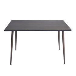 Homy Casa WHALEN YMSX 47.2" x 27.6" x 29.5" Modern Dining Table for Workspace and Home Open Box