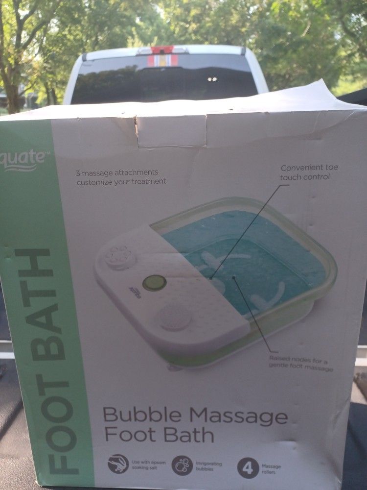 Bubble Massage Foot Bath
