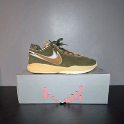 Size 8 - Nike Men's LeBron 20 Olive Green