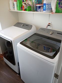 Samsung Washer and Dryer Set