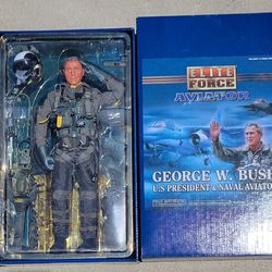 George W. Bush Force Naval Aviator 1:6 Collectible Figure 2003