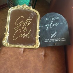 Wedding Gifts And Cards Sign 