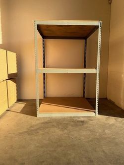 Industrial Racks 48 in W x 48 in D Used Heavy Duty 3 Tier Storage Shelving Stronger Than Homedepot Lowes And Costco Delivery Available