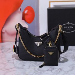 A classic women's shoulder bag