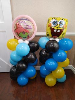 SpongeBob Balloon Arrangement