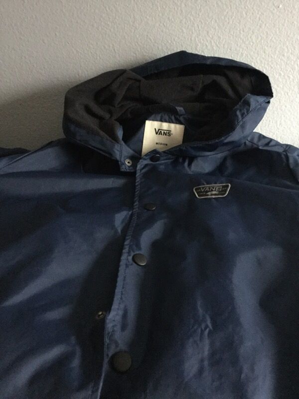 Vans rain jacket parka