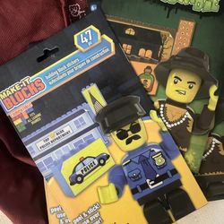 Make-It Blocks building block stickers. 