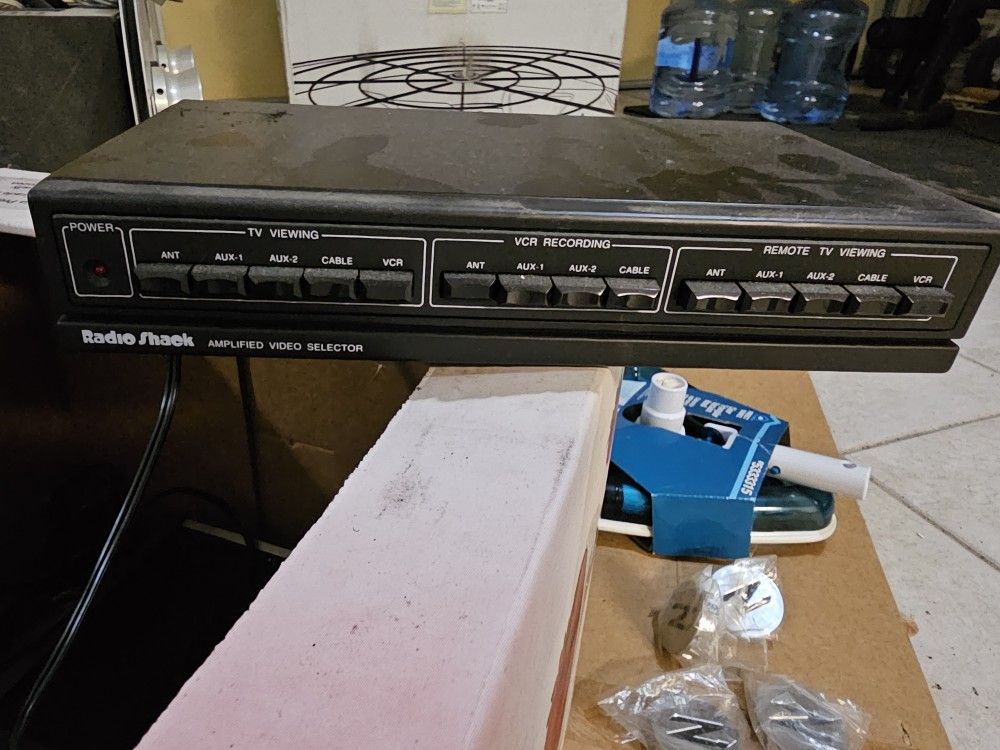 Amplified Video Selector Switch 