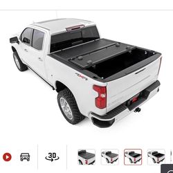Rough country bed cover hard trifold in a box