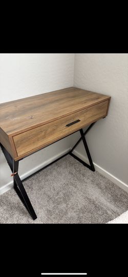 Wooden desk