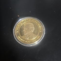 President George Bush Coll Coin