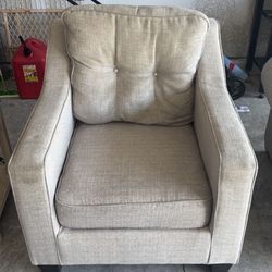 Chair + Ottoman 