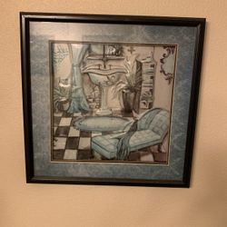 Two Blue And Lighter Accents Bathroom Decor French Style Gorgeous