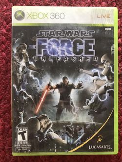 Star Wars The Force Unleashed Xbox 360 Game