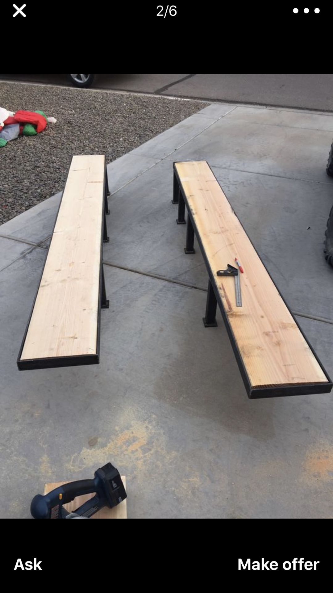 Truck bed rack for razor utv quads side x side for Sale in Phoenix, AZ