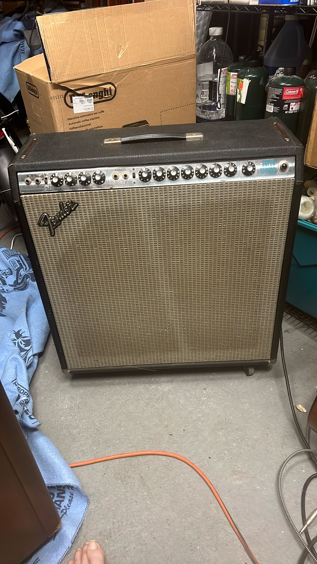 Vintage Fender Super Reverb Combo Amp