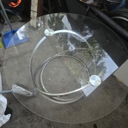 Glass table