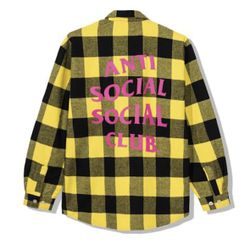 Anti Social Social Club Flannel Size M