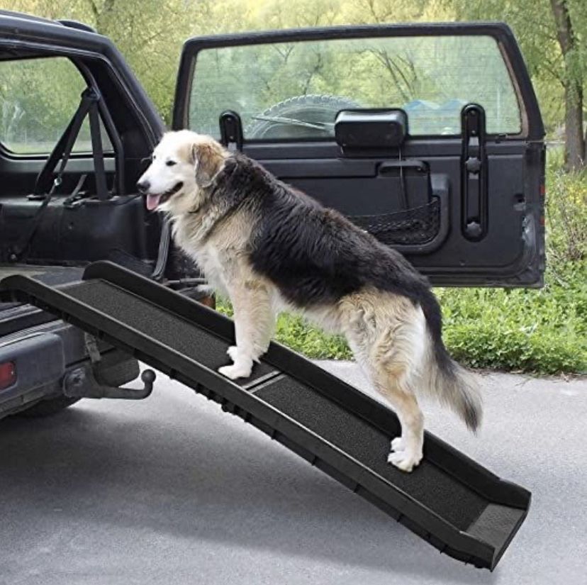 Folding Pet Ramp Portable Ladder for Truck Stairs