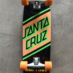 Like new Santa Cruz skateboard