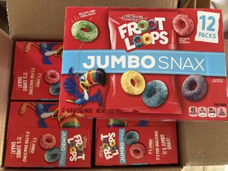 Kids Froot loops Snack Lot