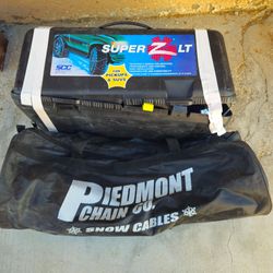 SCC Super Z-LT Snow Chains & Piedmont Snow Cables