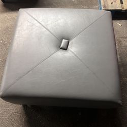 Grey Ottoman 