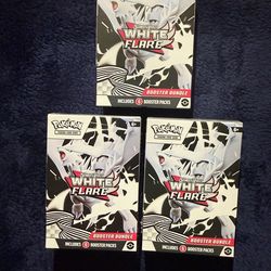 Pokemon Cards - White Flare Booster Bundles
