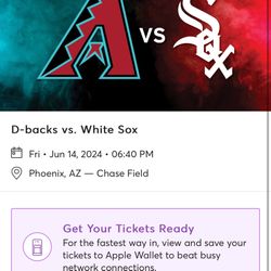 Dbacks Vs White Sox 06/14 