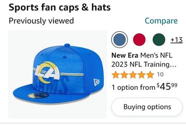 New Era  Los Angeles RAMS 7 5/8 fitted Hat