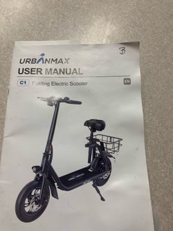 Urban max C1 electric scooter