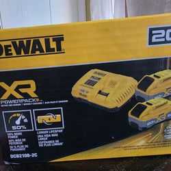 2 8ah Powerpack Batteries And Charger