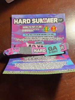 Hard Summer GA pass