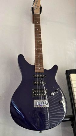 Electric Guitar Deep Blue Finish Rogue RR100 Rocketeer