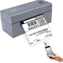 Bluetooth Shipping Label Printer - 4x6 Wireless Label Printer for Shipping Packages, Thermal Label Printer Compatible with Shopify Ebey Amazon Etsy Fe