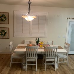 Dining Set With Table Extension 