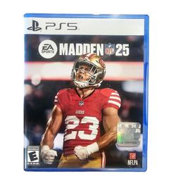Madden 25 Ps5 Disc Version