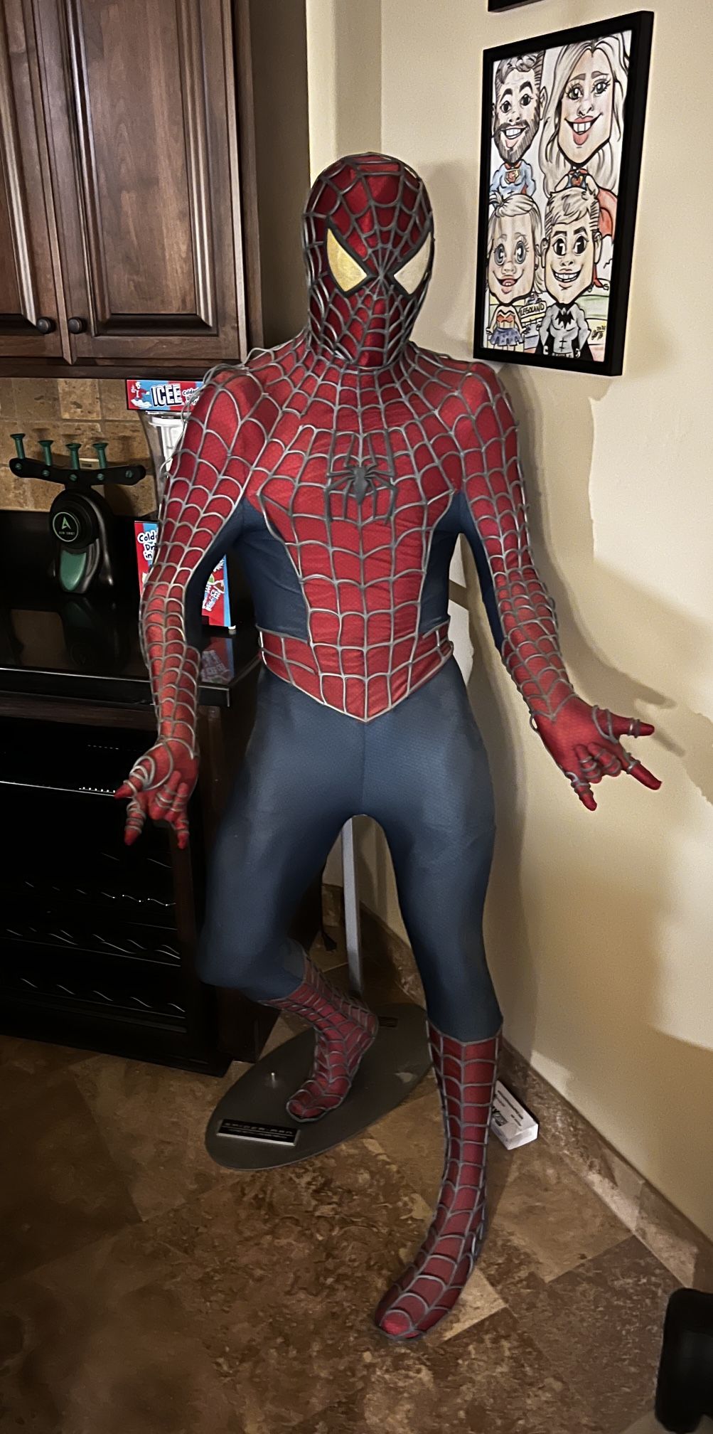 Life Size 6’0” Spider-Man Statue $2500 OBO