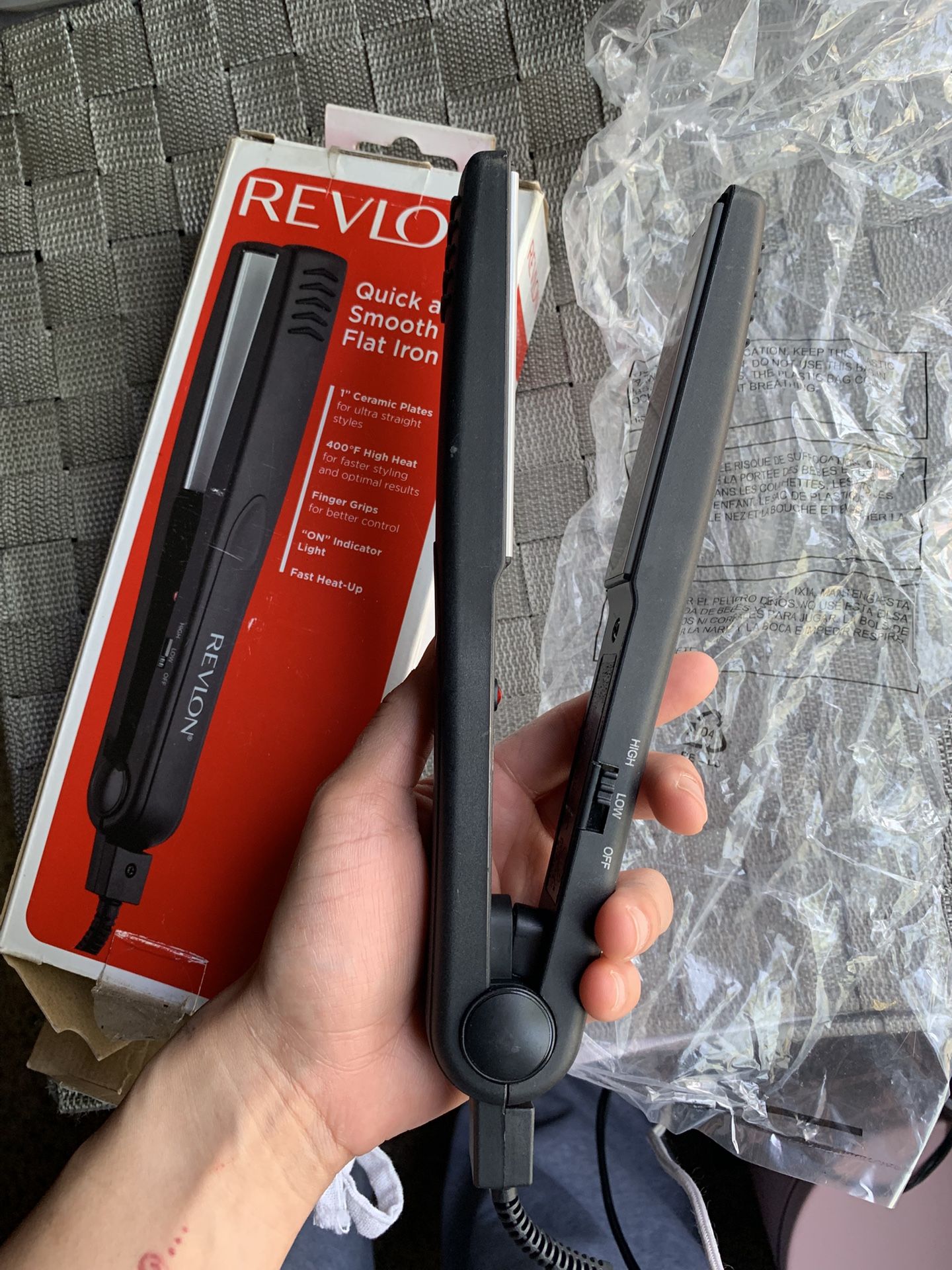 revlon hair straightener