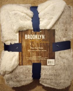 Faux Fur Throw 