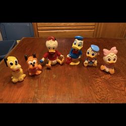 Vintage Disney Squeaky Toys 