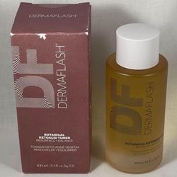 Dermaflash Botanical Ketoacid Toner Resurface + Balance 100 mL / 3.4 Fl Oz NIB