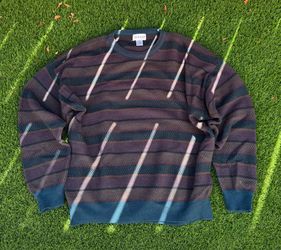 Fits XL - Alfani XXL Striped Wool Blend Sweater